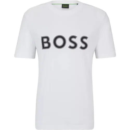 Classic T-Shirt , male, Sizes: L, XL, S, M - Boss - Modalova