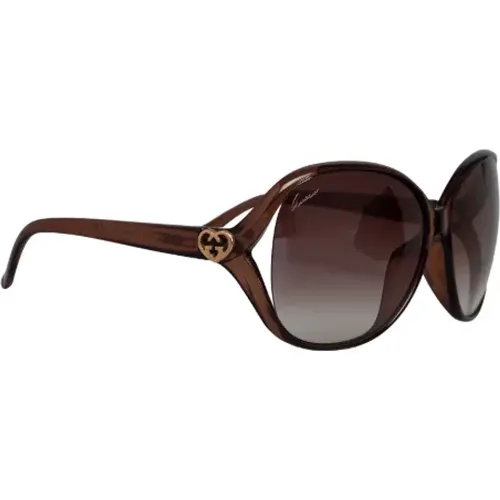 Pre-owned Plastic sunglasses , female, Sizes: ONE SIZE - Gucci Vintage - Modalova