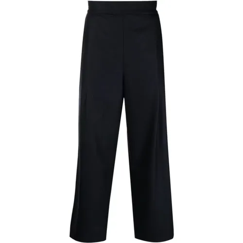 Wide Trousers in Buggie Unito Style , male, Sizes: S - Laneus - Modalova