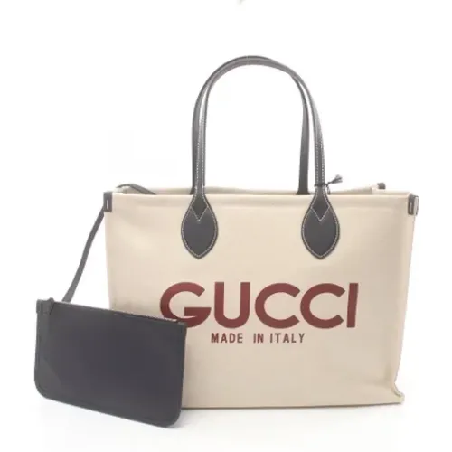 Pre-owned Canvas gucci-bags , female, Sizes: ONE SIZE - Gucci Vintage - Modalova