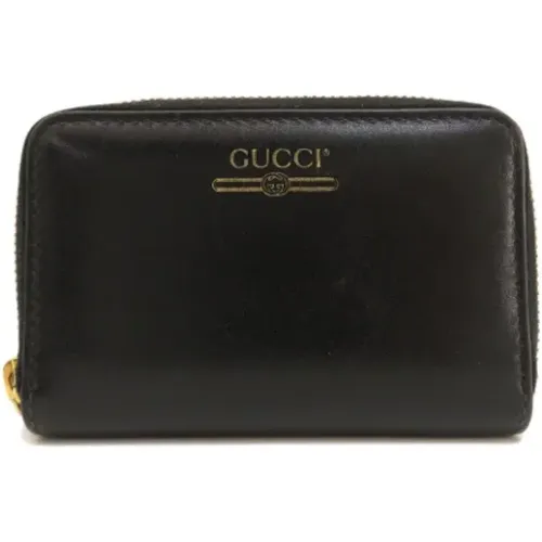 Pre-owned Leather wallets , female, Sizes: ONE SIZE - Gucci Vintage - Modalova