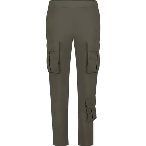 Technische Jersey Cargo Hose , Damen, Größe: XL - Jane Lushka - Modalova