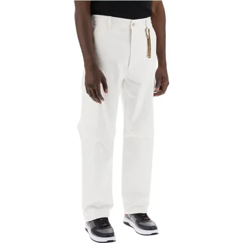 Laurent saint laurent cargo pants , male, Sizes: L - Darkpark - Modalova