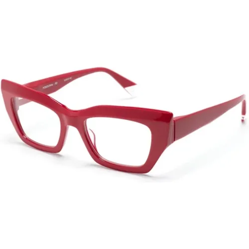 Rote Optische Brille, vielseitig und stilvoll,POSIDONIA Bkpu Optical Frame - Etnia Barcelona - Modalova