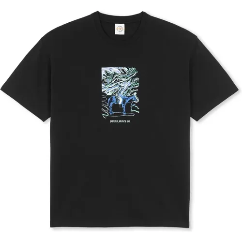 T-Shirts , male, Sizes: L, M - Polar Skate Co. - Modalova