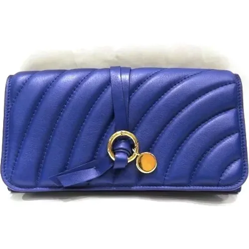 Pre-owned Leather wallets , female, Sizes: ONE SIZE - Chloé Pre-owned - Modalova