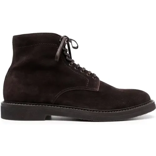 Suede Boots with Rubber Sole , male, Sizes: 9 UK, 11 UK - Officine Creative - Modalova