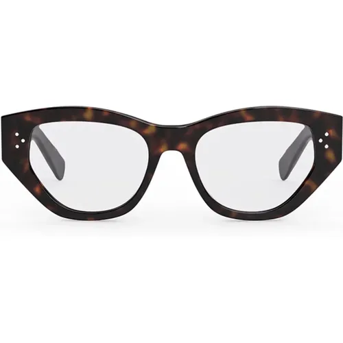 Bold Dots Large Eyeglass Frames , female, Sizes: 52 MM - Celine - Modalova