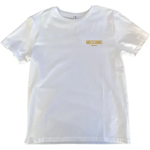 Kurzarm Baumwoll T-Shirt für Männer - Moschino - Modalova