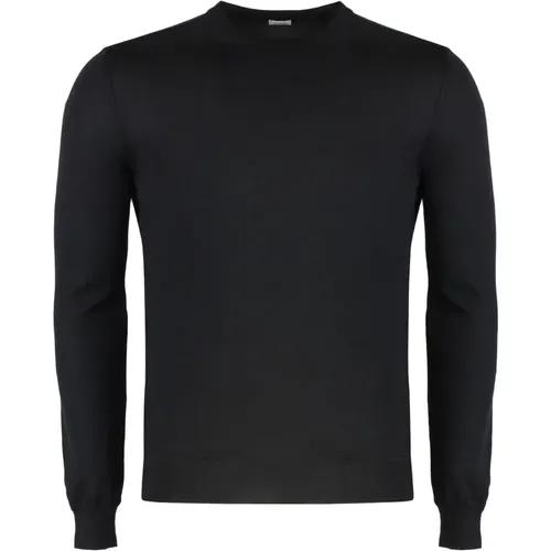 Luxuriöser Cashmere-Seiden Pullover , Herren, Größe: M - Malo - Modalova