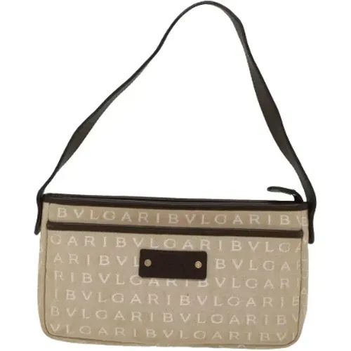 Canvas Schultertasche von Bulgari - Bvlgari Vintage - Modalova