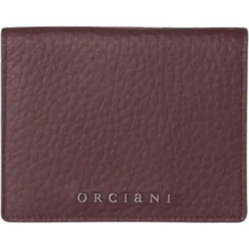 Leather Wallet , female, Sizes: ONE SIZE - Orciani - Modalova