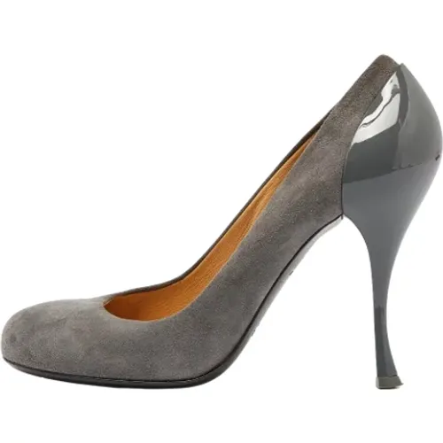 Pre-owned Suede heels , female, Sizes: 5 UK - Miu Miu Pre-owned - Modalova