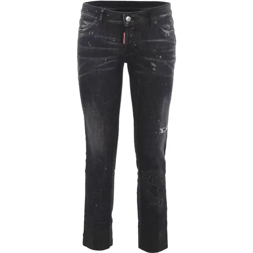 Slim-fit Jeans , Damen, Größe: XS - Dsquared2 - Modalova