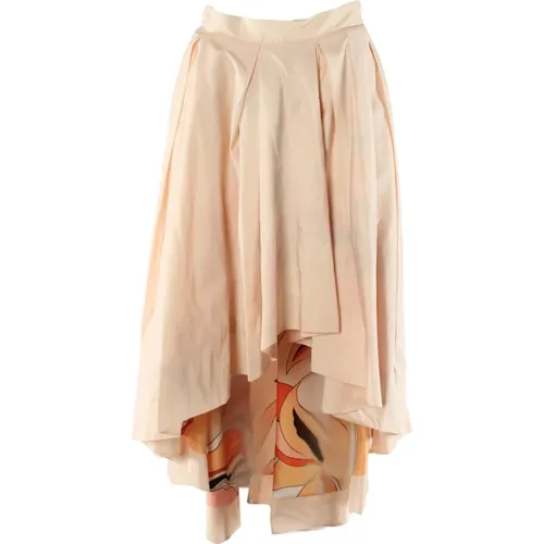 Skirt 100% Polyester Women , female, Sizes: S, XS - pinko - Modalova