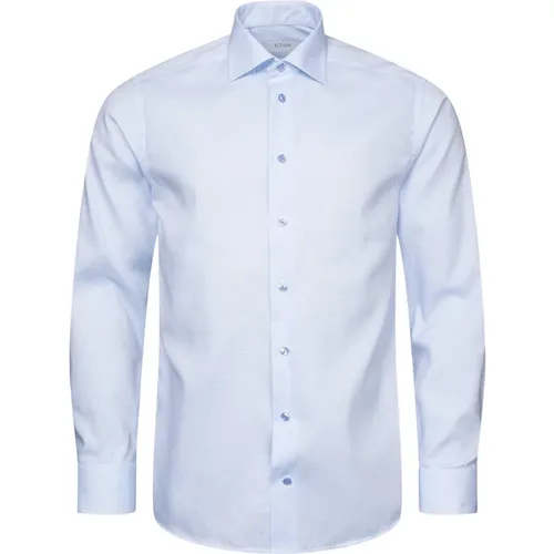 Contemporary Fit Shirt , male, Sizes: L, M, XL, 5XL, 7XL, 3XL, 2XL, 4XL - Eton - Modalova