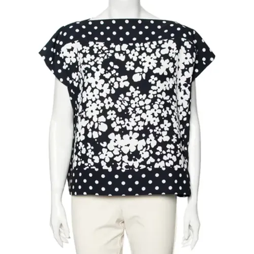 Pre-owned Polyester tops , female, Sizes: M - Carolina Herrera Pre-owned - Modalova