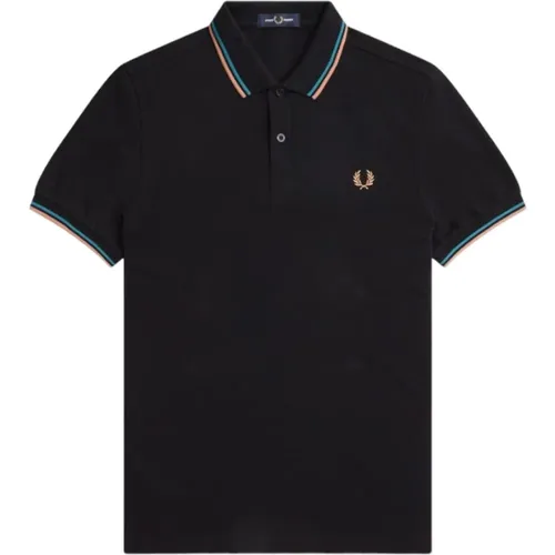 Klassisches Polo-Shirt , Herren, Größe: S - Fred Perry - Modalova