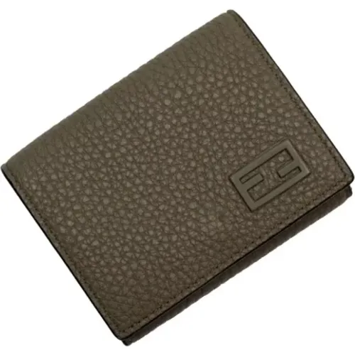 Pre-owned Leather wallets , female, Sizes: ONE SIZE - Fendi Vintage - Modalova