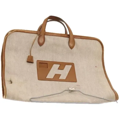 Pre-owned Canvas reisetaschen - Hermès Vintage - Modalova