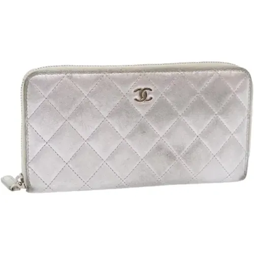 Pre-owned Canvas wallets , female, Sizes: ONE SIZE - Chanel Vintage - Modalova