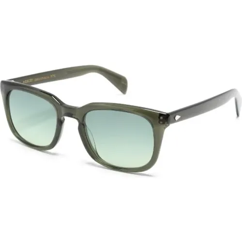 Dark Forest Wood Sunglasses , unisex, Sizes: 52 MM - Moscot - Modalova