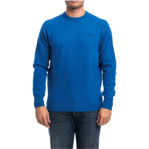Classic Crewneck Sweater , male, Sizes: L, S - MC2 Saint Barth - Modalova