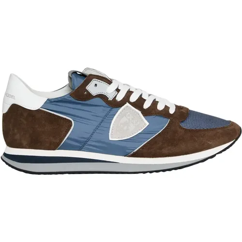 Mens Shoes Sneakers Marrone Ss23 , male, Sizes: 9 UK, 8 UK, 10 UK, 5 UK, 12 UK, 11 UK, 7 UK - Philippe Model - Modalova