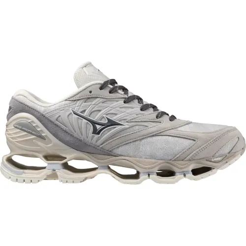 Grey Sneakers for Men , male, Sizes: 12 UK, 9 UK, 8 UK, 10 1/2 UK, 10 UK, 11 UK, 8 1/2 UK, 12 1/2 UK - Mizuno - Modalova