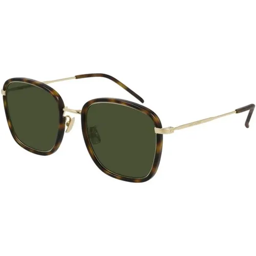 Stilvolle Sonnenbrille mit Metallrahmen - Saint Laurent - Modalova