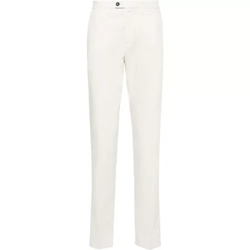 Lyocell/Cotton Pants with Pockets , male, Sizes: XL, 3XL, 2XL - Corneliani - Modalova