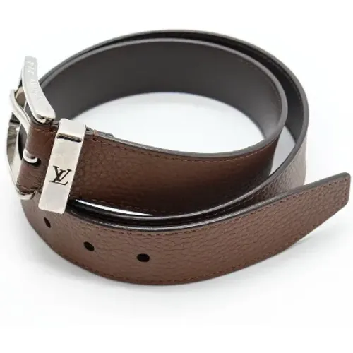 Pre-owned Leather belts , female, Sizes: ONE SIZE - Louis Vuitton Vintage - Modalova