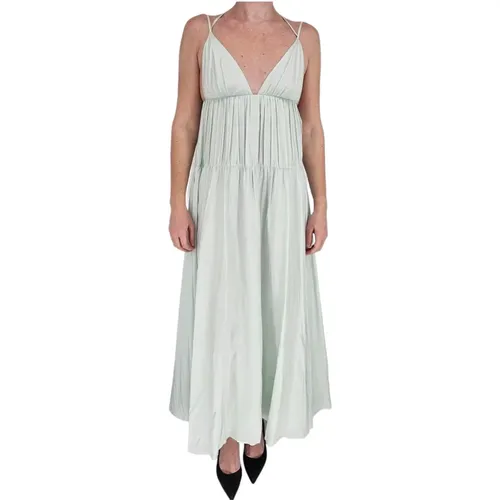 Elegant Silk Dress , female, Sizes: L, S - joseph - Modalova