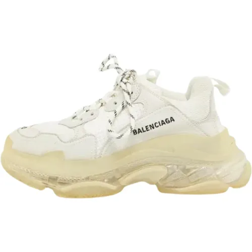 Pre-owned Mesh sneakers , female, Sizes: 7 UK - Balenciaga Vintage - Modalova