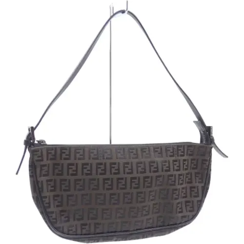 Pre-owned Canvas handbags , female, Sizes: ONE SIZE - Fendi Vintage - Modalova