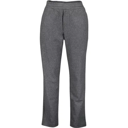 Wool Jogging Pants Straight Cut , male, Sizes: M - Moncler - Modalova