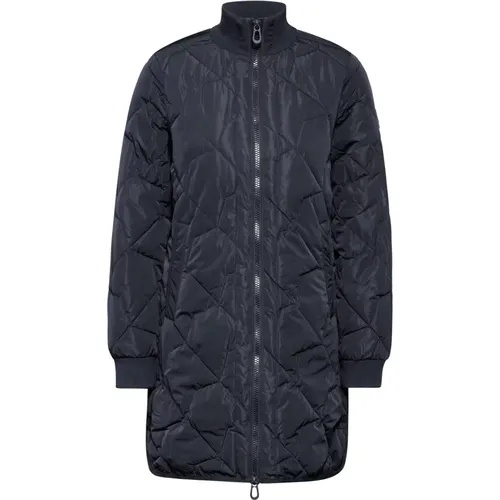 Langer Blouson Mantel mit Stehkragen , Damen, Größe: XL - cecil - Modalova