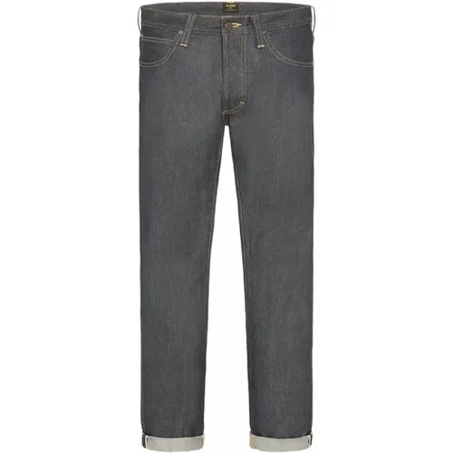 Premium Standard Fit Jeans with Japanese Selvedge and Fabric , male, Sizes: W36, W31, W32 - Lee - Modalova