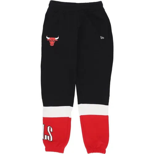 Chicago Bulls Color Block Jogger Pants , female, Sizes: XS, M, S - new era - Modalova