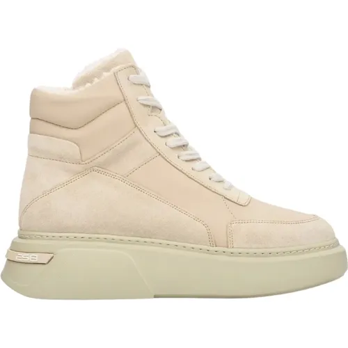 Damen Wildleder High-Top Winter Sneakers ES8 Er00112330 , Damen, Größe: 37 EU - Estro - Modalova