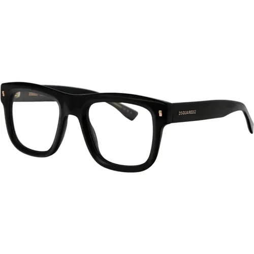 Stylish Optical Glasses D2 0114 , male, Sizes: 50 MM - Dsquared2 - Modalova