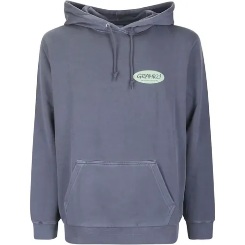 Clic Freedom Oval Hoodie , male, Sizes: L, M - Gramicci - Modalova