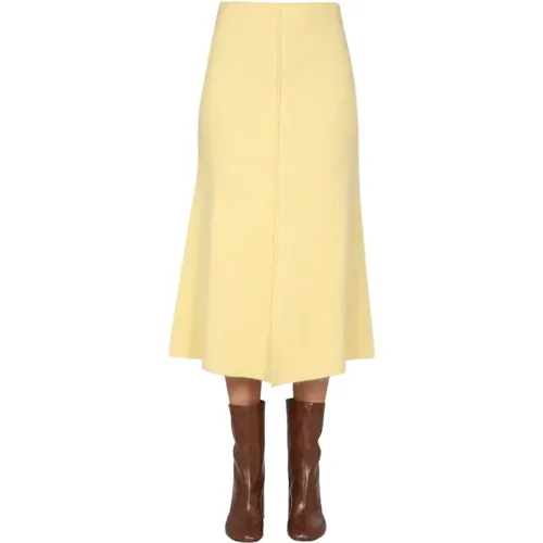 Midi Skirt , female, Sizes: S - Jil Sander - Modalova