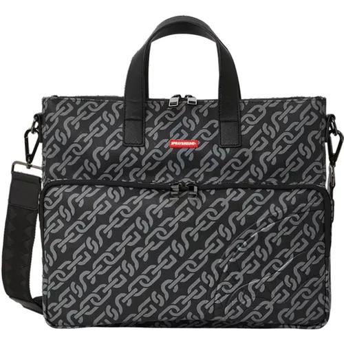 Chains Travel Bag , male, Sizes: ONE SIZE - Sprayground - Modalova