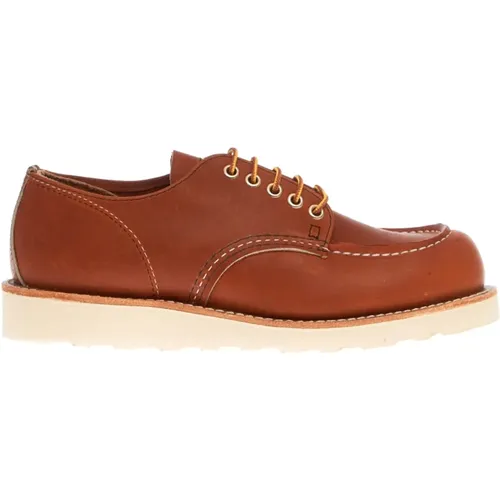 Gold Legacy Moc Toe Oxford Schuhe , Herren, Größe: 42 1/2 EU - Red Wing Shoes - Modalova