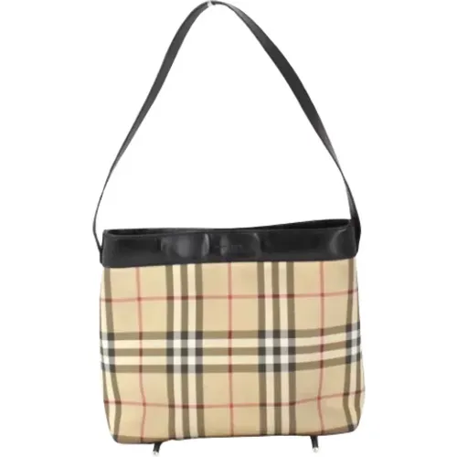 Pre-owned Leder Schultertasche , Damen, Größe: ONE Size - Burberry Vintage - Modalova