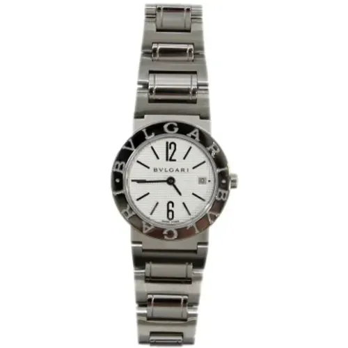 Pre-owned Stainless Steel watches , female, Sizes: ONE SIZE - Bvlgari Vintage - Modalova