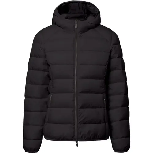 Schwarze Damen Steppjacke, Damen Steppjacke - ECOALF - Modalova