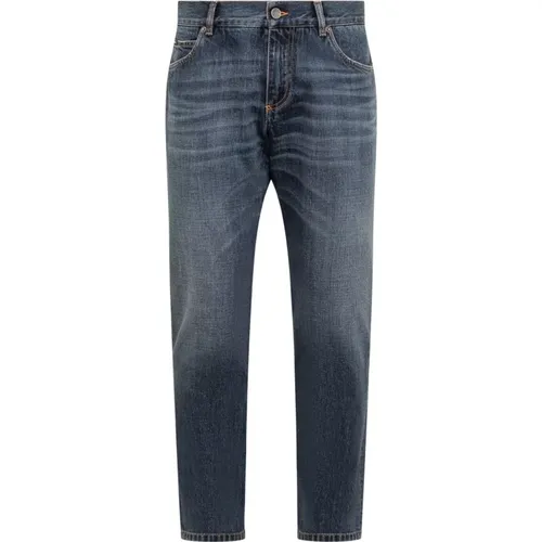 Slim-fit Jeans , Herren, Größe: XL - Dolce & Gabbana - Modalova