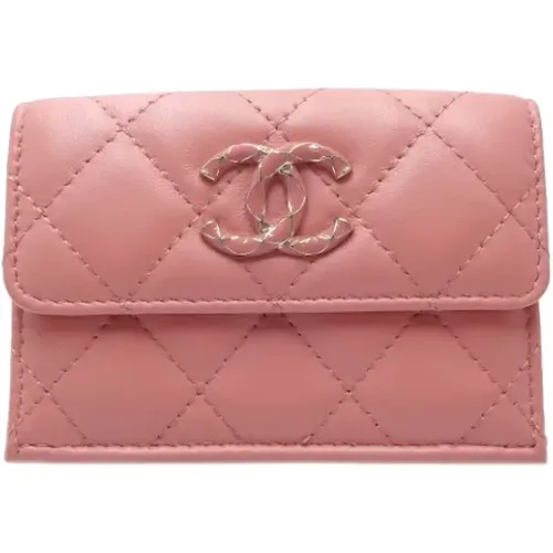 Pre-owned Leather wallets , female, Sizes: ONE SIZE - Chanel Vintage - Modalova